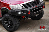 Hilux N70 Hamer King bull bar front three quarter view - gallery photo 17