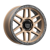 KMC KM544 Mesa Wheel Matt Bronze with Black Lip