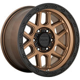 KMC KM544 Mesa Wheel Matt Bronze with Black Lip