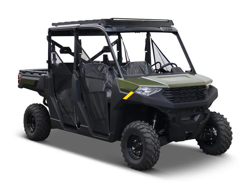 Polaris Ranger 1000 Crew Cab (2018-Current) Slimsport Roof Rack Kit / Lightbar Ready - Brixton 4x4 - Buy Online Now!