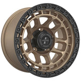 Loaded Gibb 1675 4x4 wheel in Bronze with Black Lip