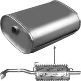 Redback Muffler for Hyundai Excel (09/1994 - 01/2000), Accent (12/1995 - 01/2000) - Brixton 4x4 - Buy Online Now!