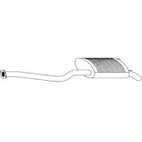 Redback Muffler for Hyundai Trajet (05/2000 - 06/2004) - Brixton 4x4 - Buy Online Now!