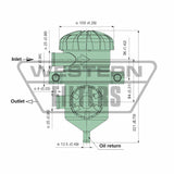 Great Wall GWM Cannon Alpha 2025-on 2.4L Mann+Hummel Provent Oil Catch Can Kit OS-PROV-58