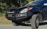 EFS Stockman hoop style bullbar for Mazda BT50 2011 to 2020 side angle