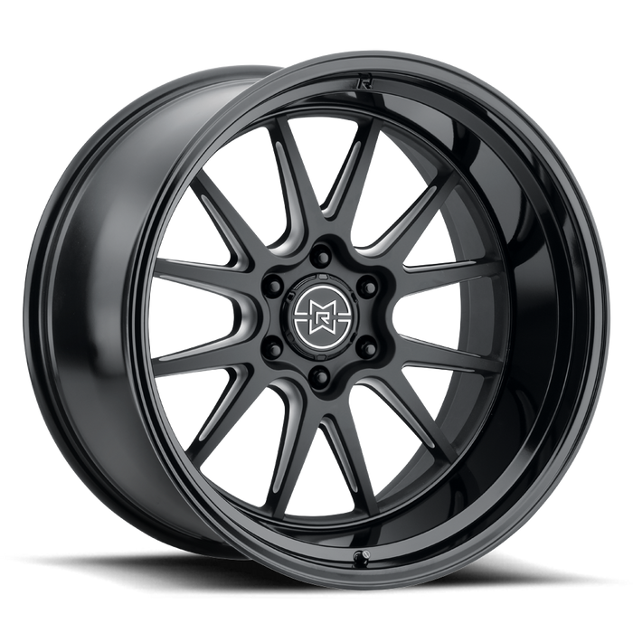 Method RAISED Wheels 802 in Double Black Milled