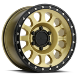 Method Race Wheels 315 Gold Black Lip 6 lug alloy wheel