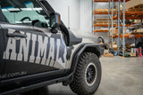 Prado 250 steel scrub rails by Offroad Animal, matte black side protection - photo 8
