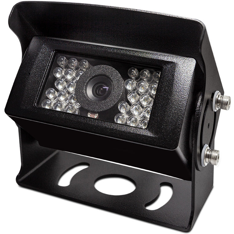 Heavy Duty Rear-View Square Camera by Safety Dave | 120/92 Deg Black AHD