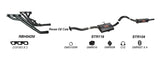 Redback Exhaust 2 1/2" System (Reuse OE Cats)  for Holden Commodore (04/1995 - 08/1997),Calais (04/1995 - 1997)