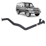 Redback Performance Exhaust System for Toyota Landcruiser 75/78 Series 4.2L 1HZ
