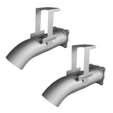 Redback Extreme Duty Twin 4" Exhaust for Toyota Landcruiser 79 Series Dual Cab