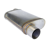 9X4 STR 14" O/O 2.5" W/ SPIGOT409 STAINLESS