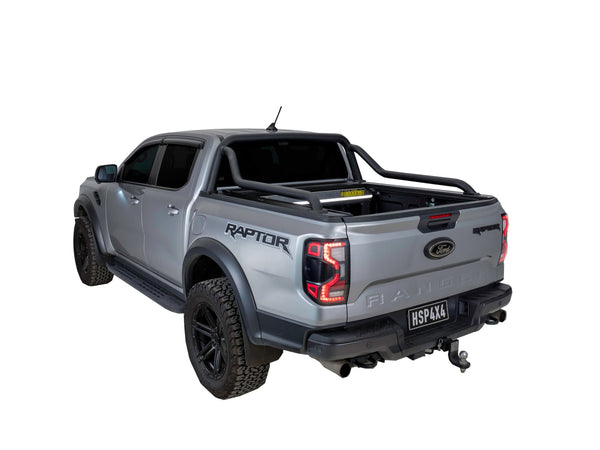 HSP Roll Cover Series 3.5 NG Ford Ranger Raptor - Extended Sports Bar ...