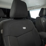 Ford Ranger T6.2 Wildtrak, Wildtrak X & Platinum Neoprene 2x Front Row Seat Covers (In Stock)