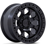 KMC Riot KM550 alloy wheel in satin black finish