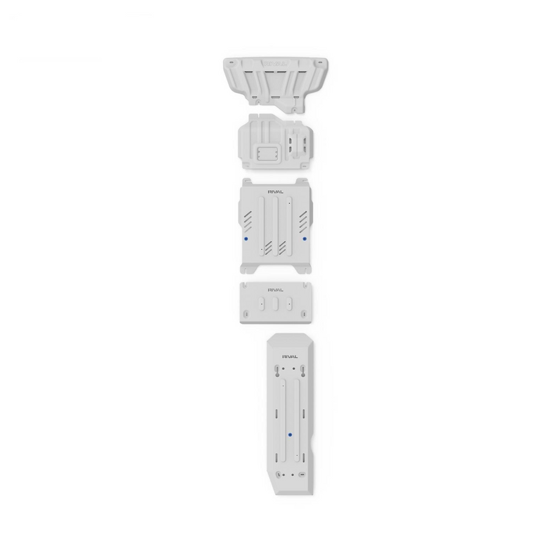 Rival Aluminum Bash Plates Ford Ranger Next Gen 2022- / Amarok (2023-Present) - Set of 5
