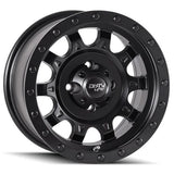 Dirty Life Roadkill 9301 Matte Black With Simulated Beadlock Wheels
