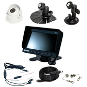 Safety Dave 6” Sunshield Rear Vision Kit Caravan Reverse Camera