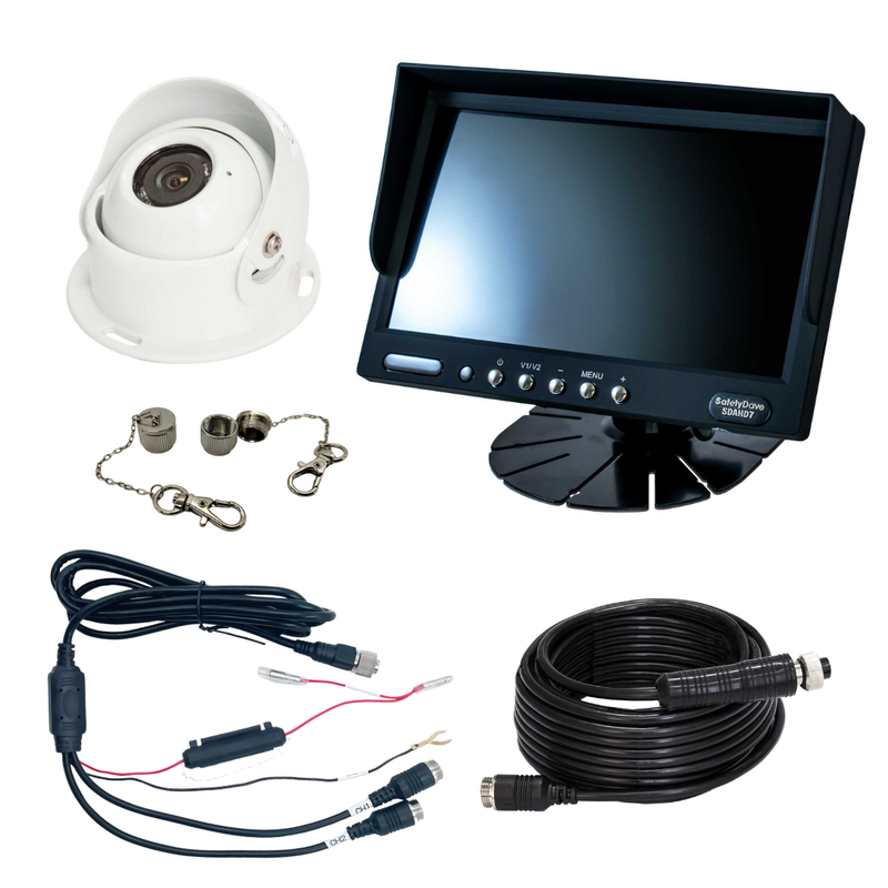 Safety Dave 7" AHD Dash Monitor & Camera Package