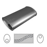8" x 4" Oval, 16" Long, 2", O/O, No Spigots, Mega Power, Mild - Brixton 4x4 - Buy Online Now!