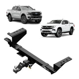 TAG Heavy Duty Towbar & Direct Fit Wiring for Next-Gen Ford Ranger (06/2022 - 12/2024), Volkswagen Amarok (12/2022 - on) - Styleside Utes