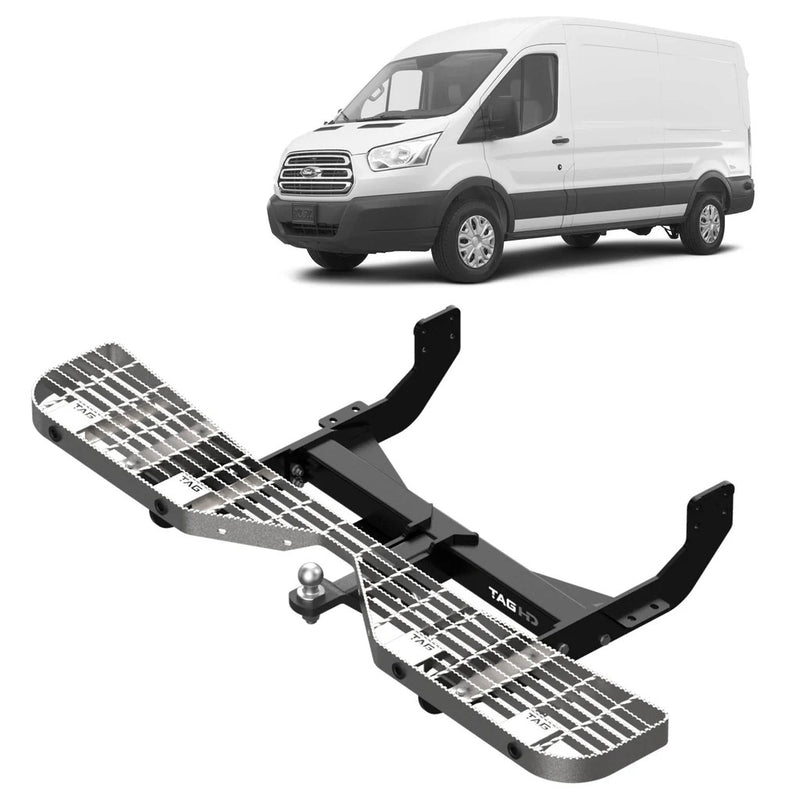 TAG Rear Step, Towbar & Wiring for Ford Transit Van VO Series