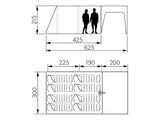 Inflatable Tent for Camping - Dometic Santorini FTC 4 to 8 Person Tent by Front Runner