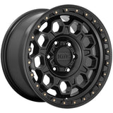 KMC Trek KM545 alloy wheel in satin black finish