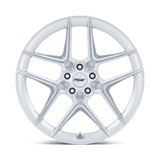 TSW Slipstream Wheel in Gloss Silver Machined Face Finish