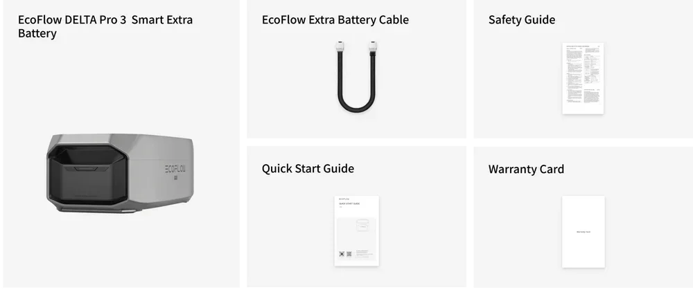 EcoFlow DELTA Pro 3 Smart Extra Battery - Brixton 4x4 - Buy Online Now!