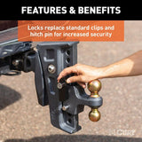 CURT Rebellion XD Tongue And Hitch Lock Set - Brixton 4x4 - Buy Online Now!