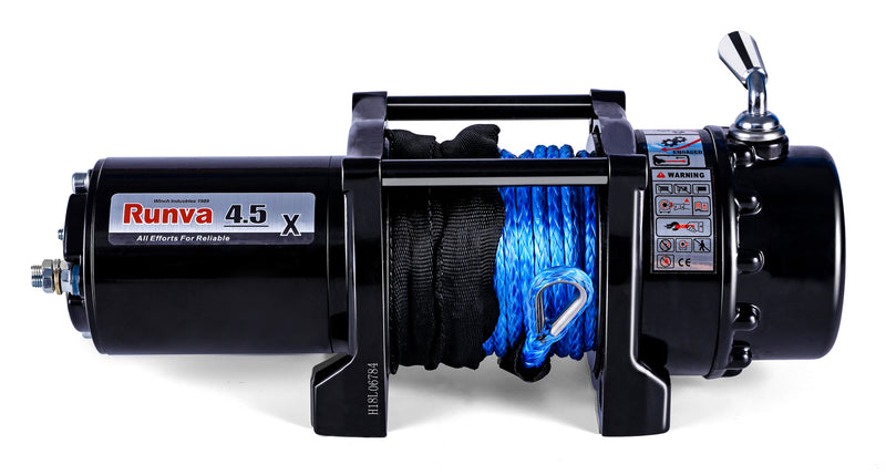 Runva 4.5X 24V with Synthetic Rope