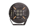 7 Inch Round Led Driving Lamp Driving -  Beam 9-36V 60W Black 6,000Lms
