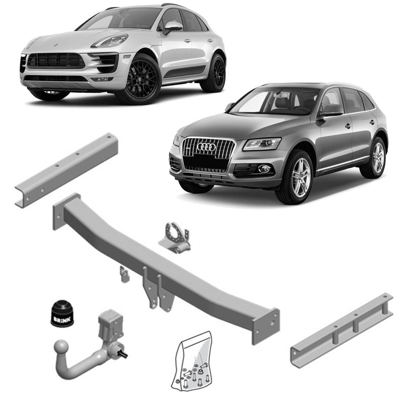 Brink Towbar for Audi Q5 (03/2009 - 05/2017), Porsche Macan (02/2014 - 11/2018)