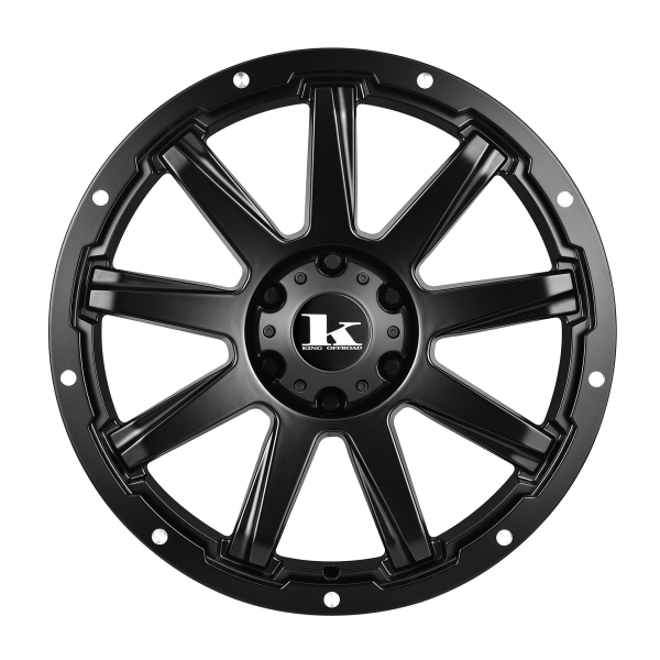 King Gator Wheels 17 Inch Satin Black