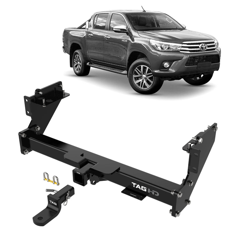 TAG HEAVY DUTY TOWBAR for Toyota Hilux Styleside (10/2015 - on)