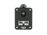 Double Flush Mount Housing - With 50A Anderson Plug And Acc
