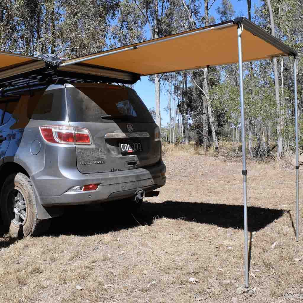 Car Awning 1.4m x 2.0m Sand Colour