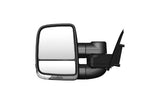 Clearview Towing Mirror in Black for LandCruiser 70 Series