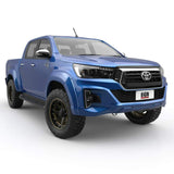 EGR Fender Flares Colour Matched for Next Gen Ford Ranger Wildtrak