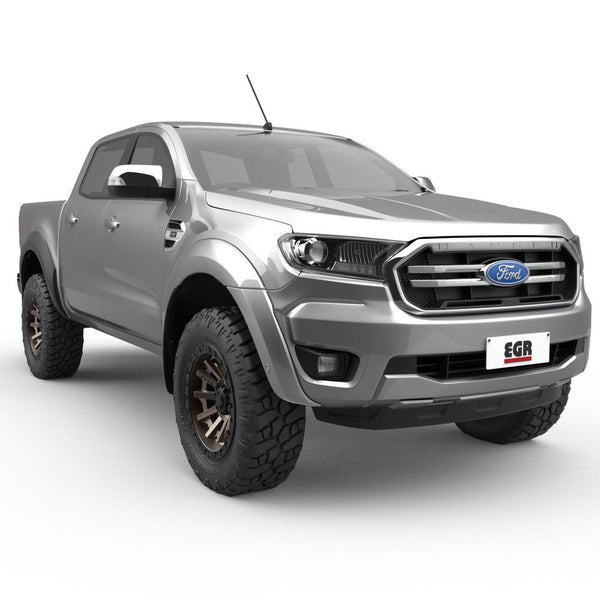 EGR Ford Ranger PX2 Fender Flares Colour Matched, Black & Bolts ...