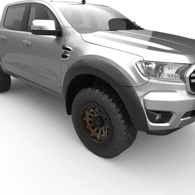 Ford Ranger PX3 Wildtrak Fender Flares Full Set Matte Black