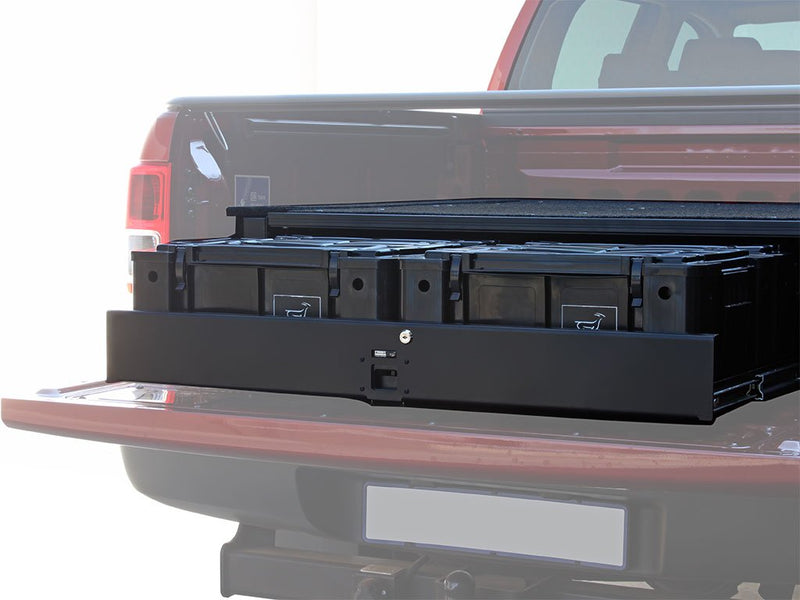 Ford Ranger T6 DC Wolf Pack Drawer Kit - by Front Runner