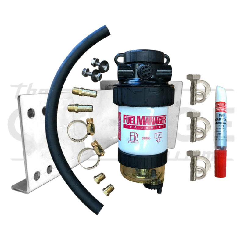 Fuel Manager Pre Filter Water Separator Kit OS-14-FM - Mitsubishi Triton MQ MR 2.4L 15+/Pajero Sports 16+ QE MY16