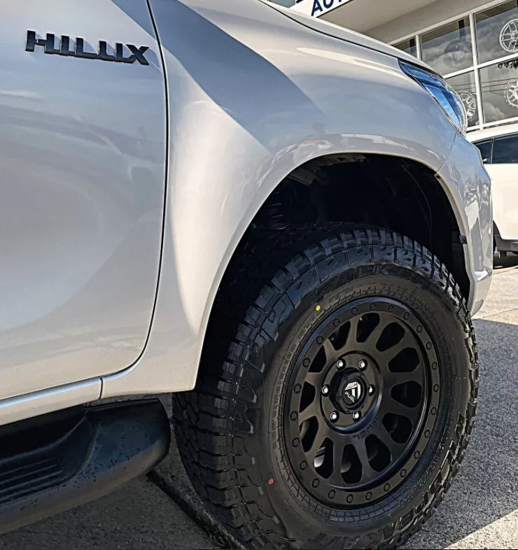 Fuel Efficient Rims Fuel Off-Road Vector Wheels Matte Black 17 Inch – Brixton 4x4