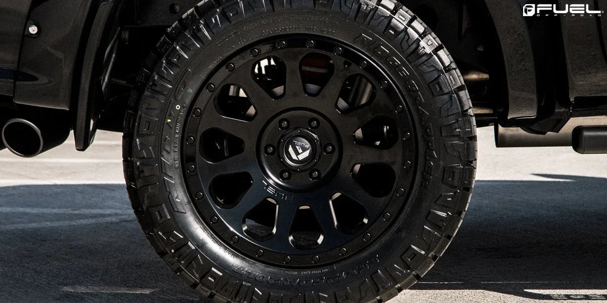 Fuel Off-Road Vector Wheels Matte Black 17 Inch – Brixton 4x4