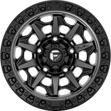 Fuel Offroad Covert Wheels D716 Matte Gunmetal with Black Rim