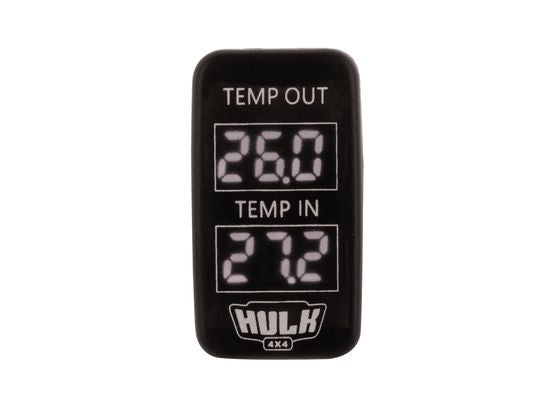 Dual Temperature Meter Oe Rpl - Early Toyota         White Led