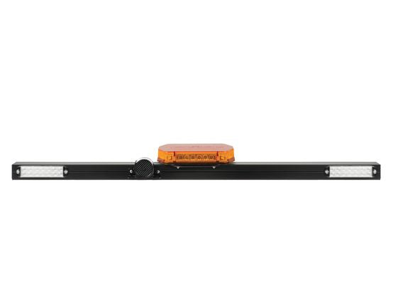 Minebar 1275Mm 12/24V W/Amber - Led Lightbr 97Db Alarm & 2Xled